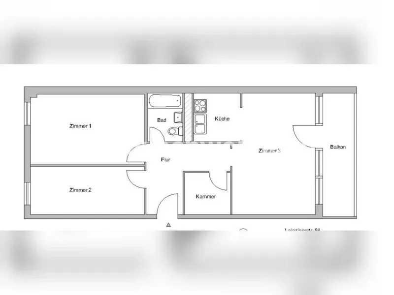 Tauschwohnung: centrally located, 3.5 room bright apartment| State owned — photo 1